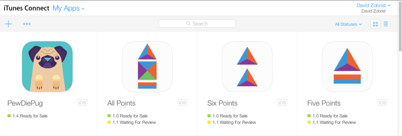 David Zobrist App Developer