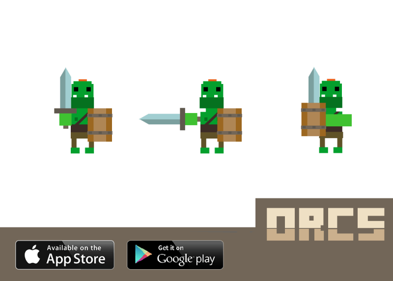 Orcs iPhone Game Combat Concept David Zobrist copy