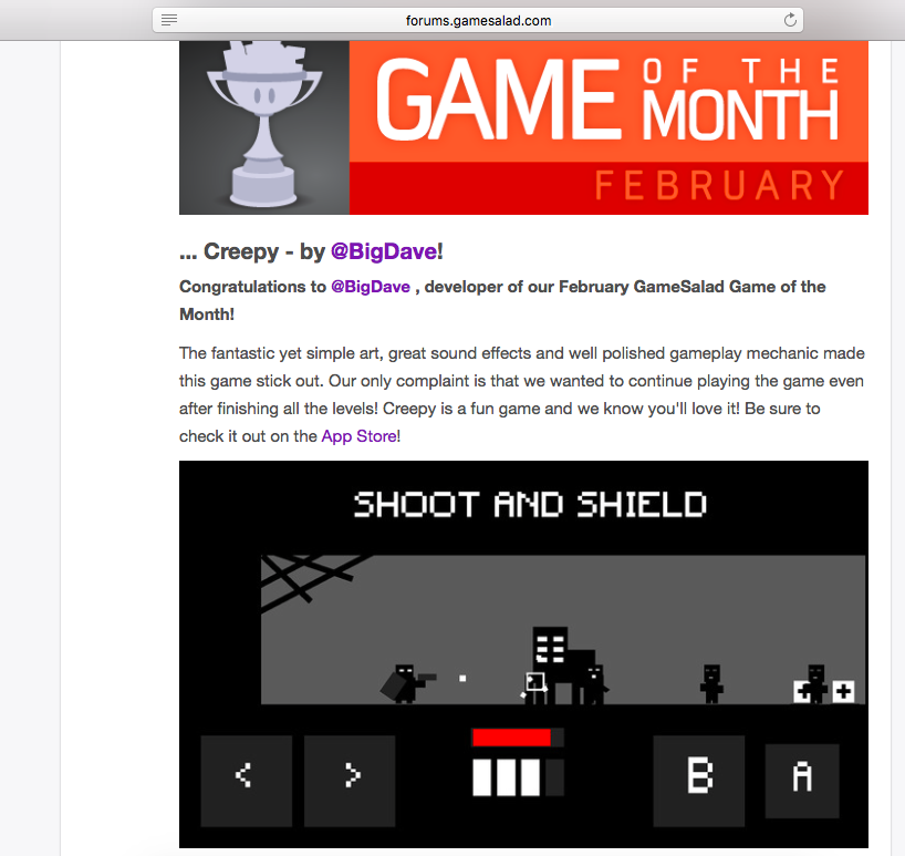 creepy game of the month gamesalad david zobrist