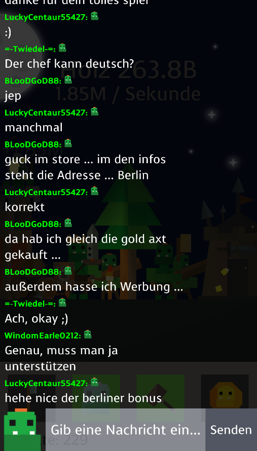 Orcs x Chat community feature