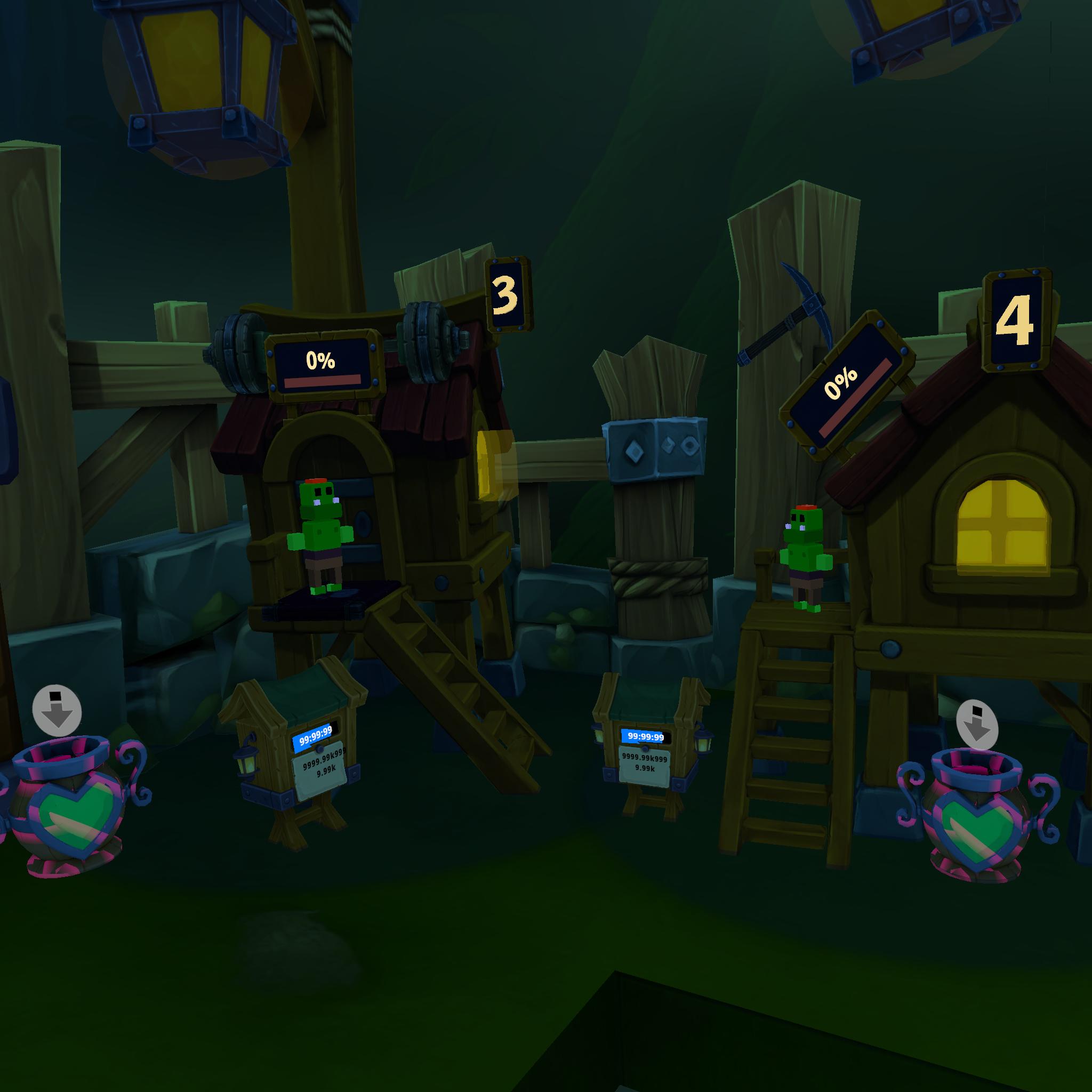 Numbered Orc houses in the village of Orcs Hands ON!